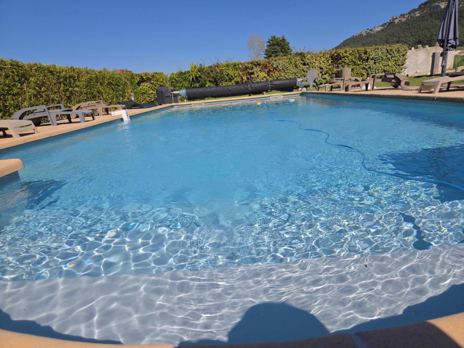 Appart. 4 Pers A 6 Kms De Cassis Avec Acces Piscine Roquefort-la-Bédoule Eksteriør billede